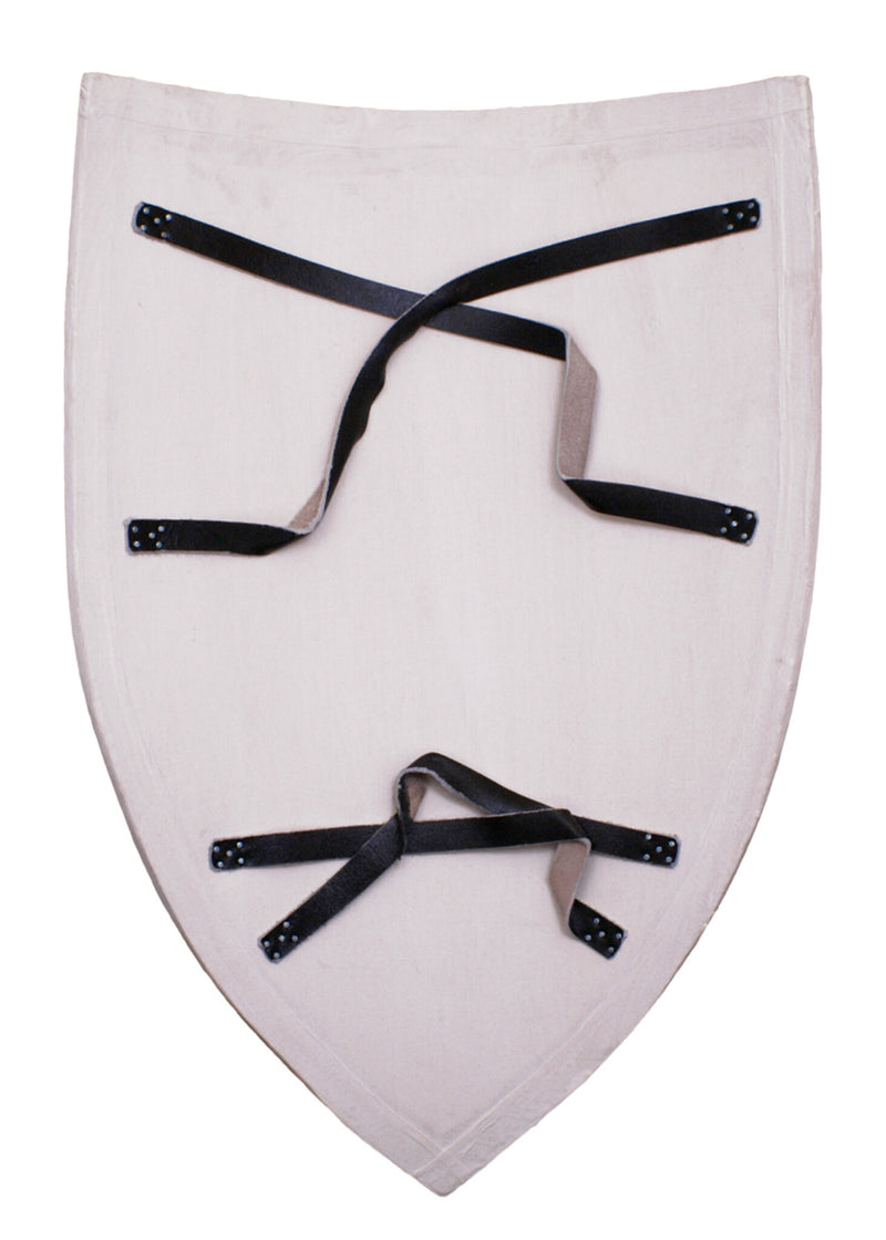 Mittelalterlicher Ritter Schild, unbemalt 