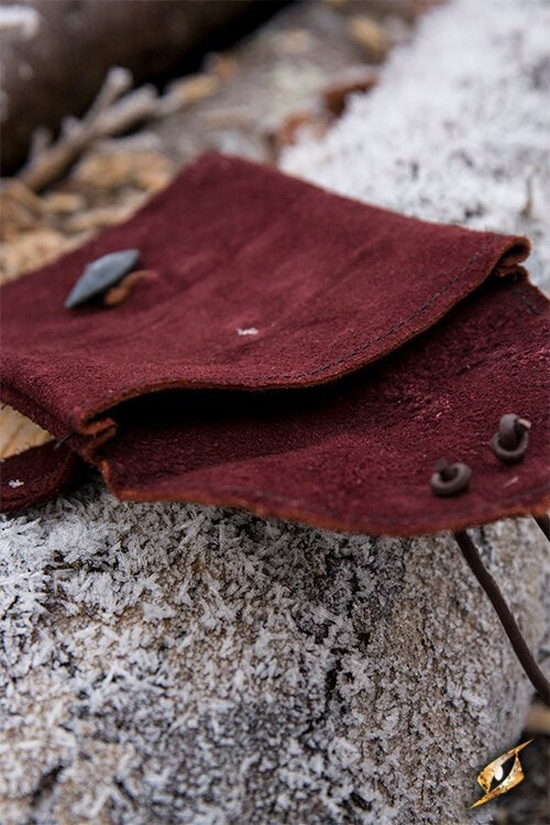 Pochette médiévale Merek, brun 