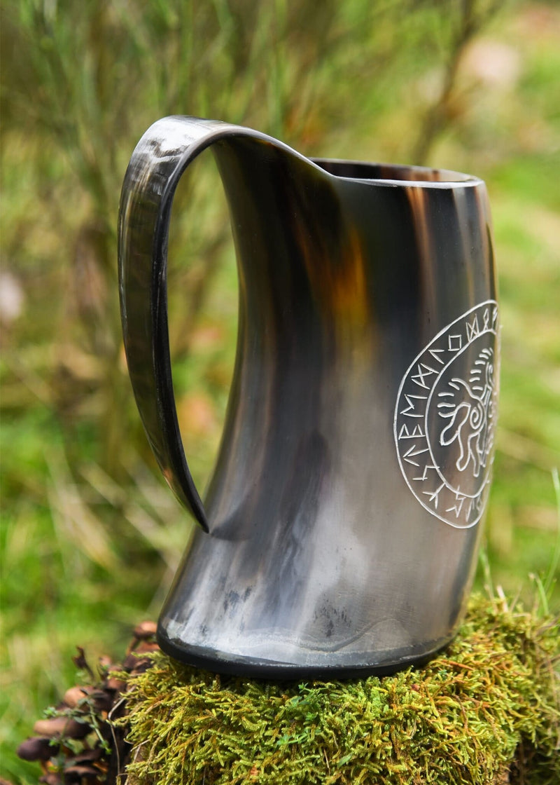 Boccale da bere a forma di corno Sleipnir, 650-1000 ml 