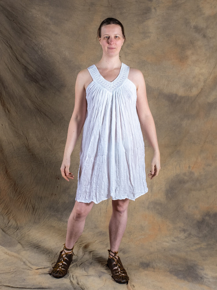 Godinnen Jurk Hera, kort, wit