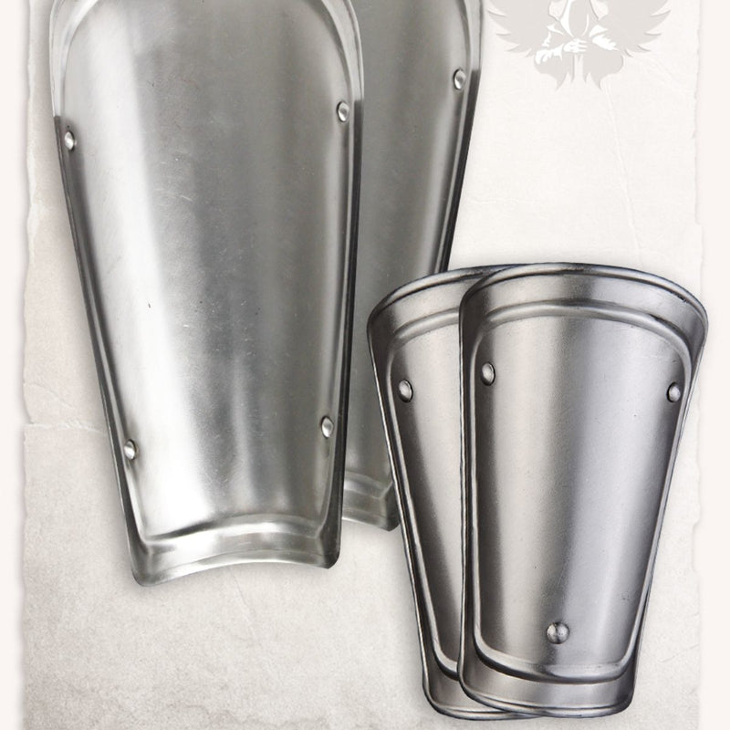 Bracers en scheenplaten Adam, 1.2 mm