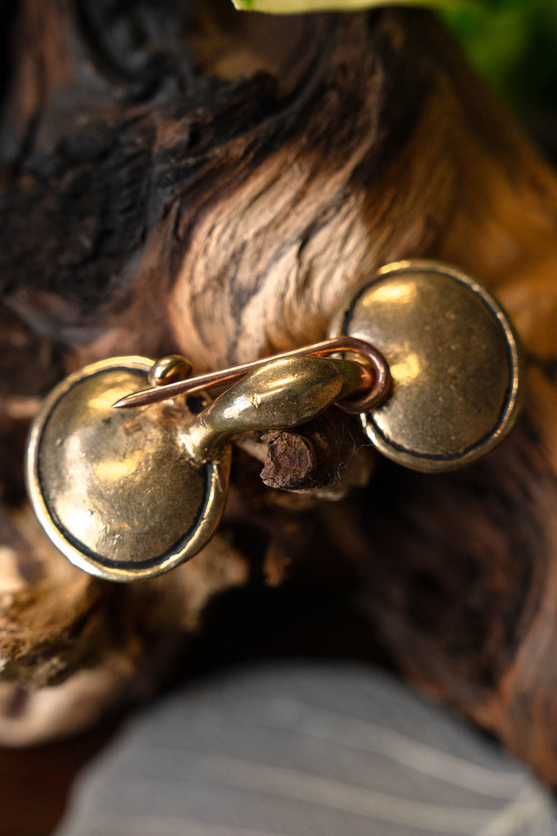 Bronzezeit Brillenfibel, Bronze 