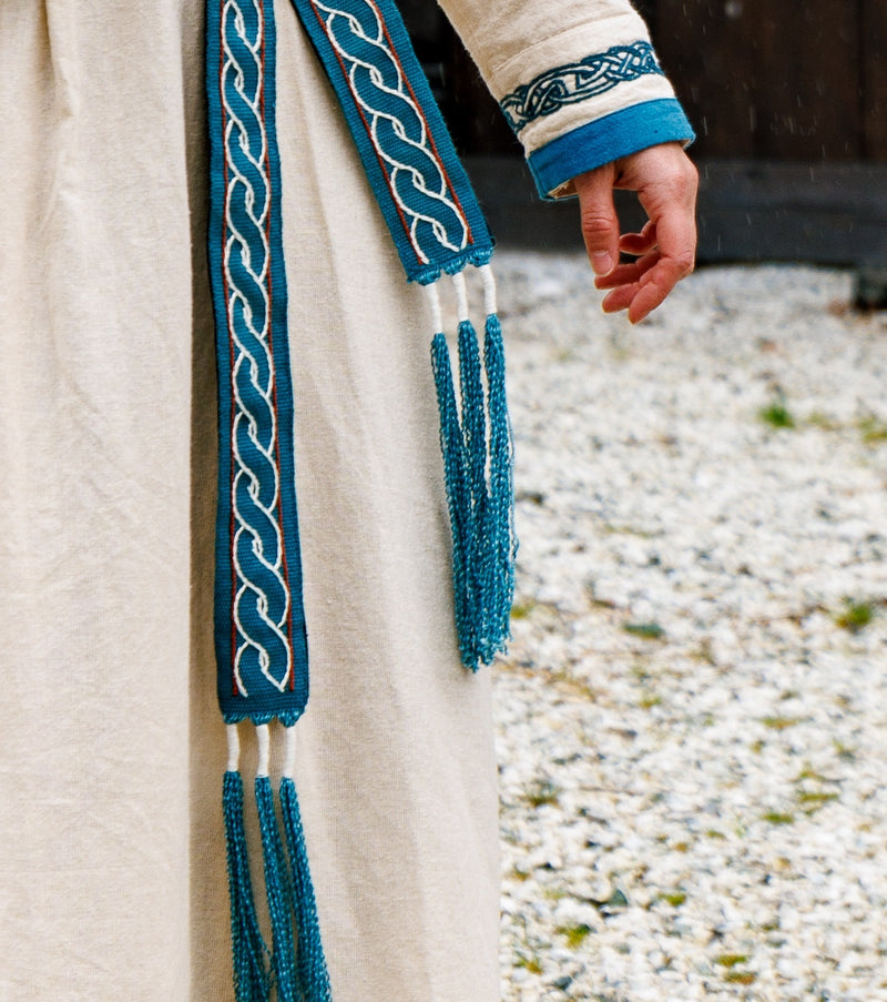 Viking riem Elina, blauw, 235 cm