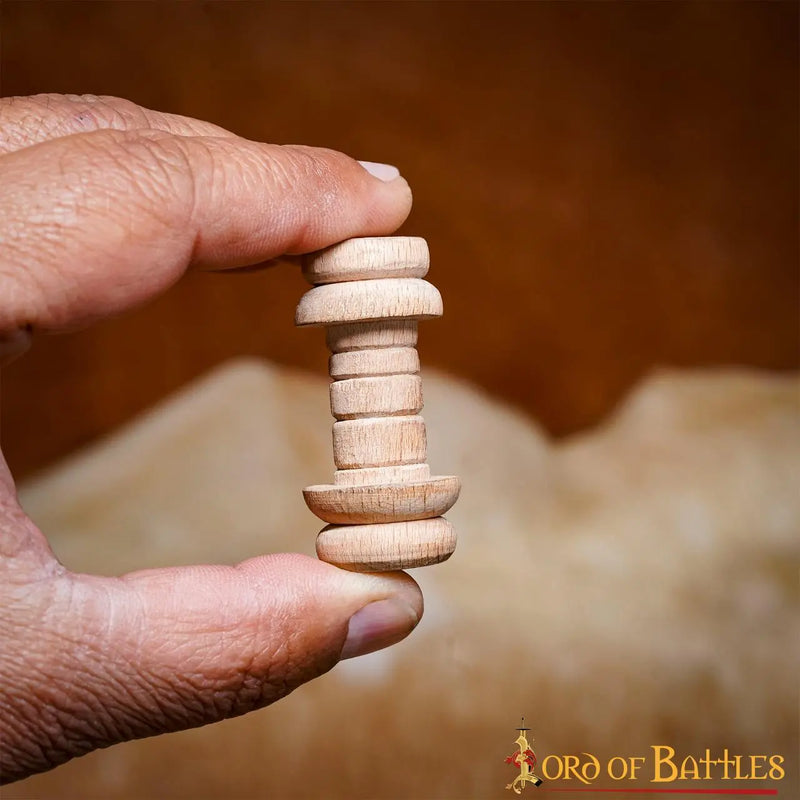 Middelalderlig garn nosette, bred