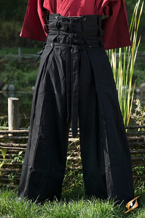 Samurai broek zwart