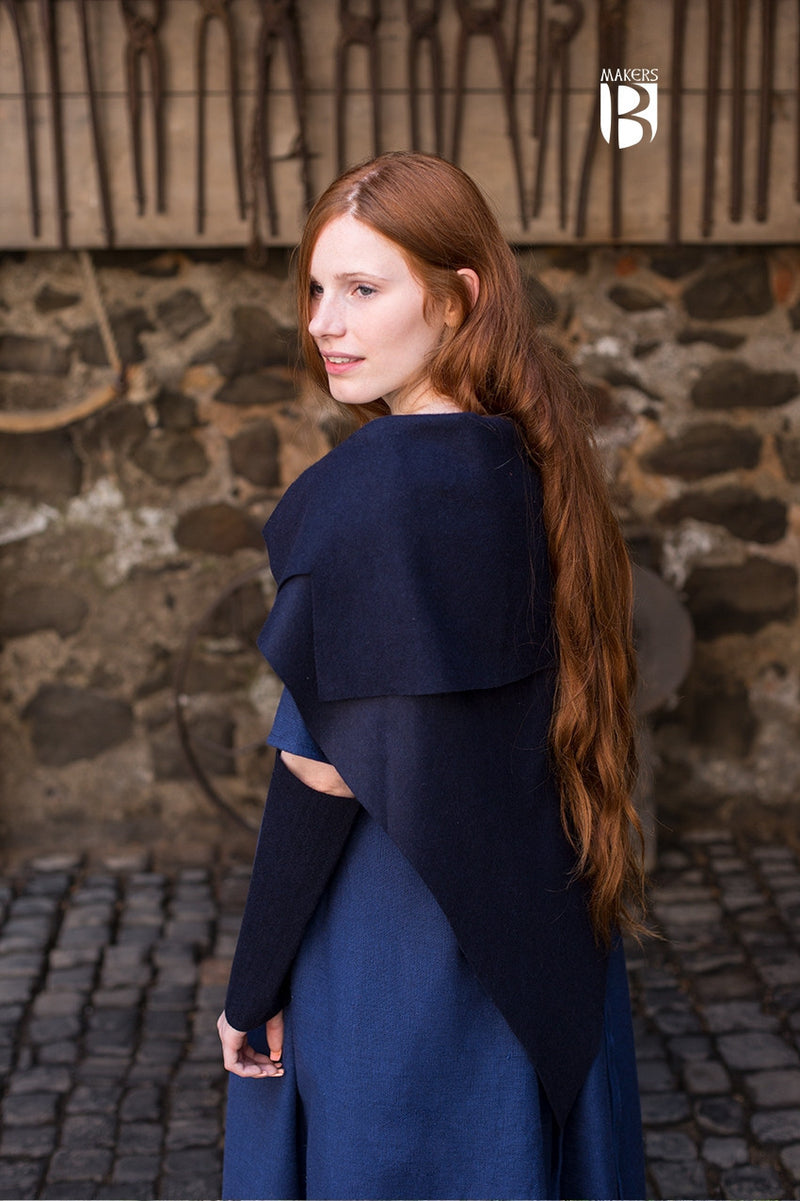 Förkläde Bertrude, blå 