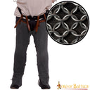 Maglia calzari, zincata, senza rivetti anelli rotondi 