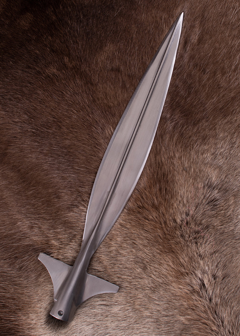 Bladvormige gevleugelde speerpunt, ca. 43,5 cm, semi-scherp