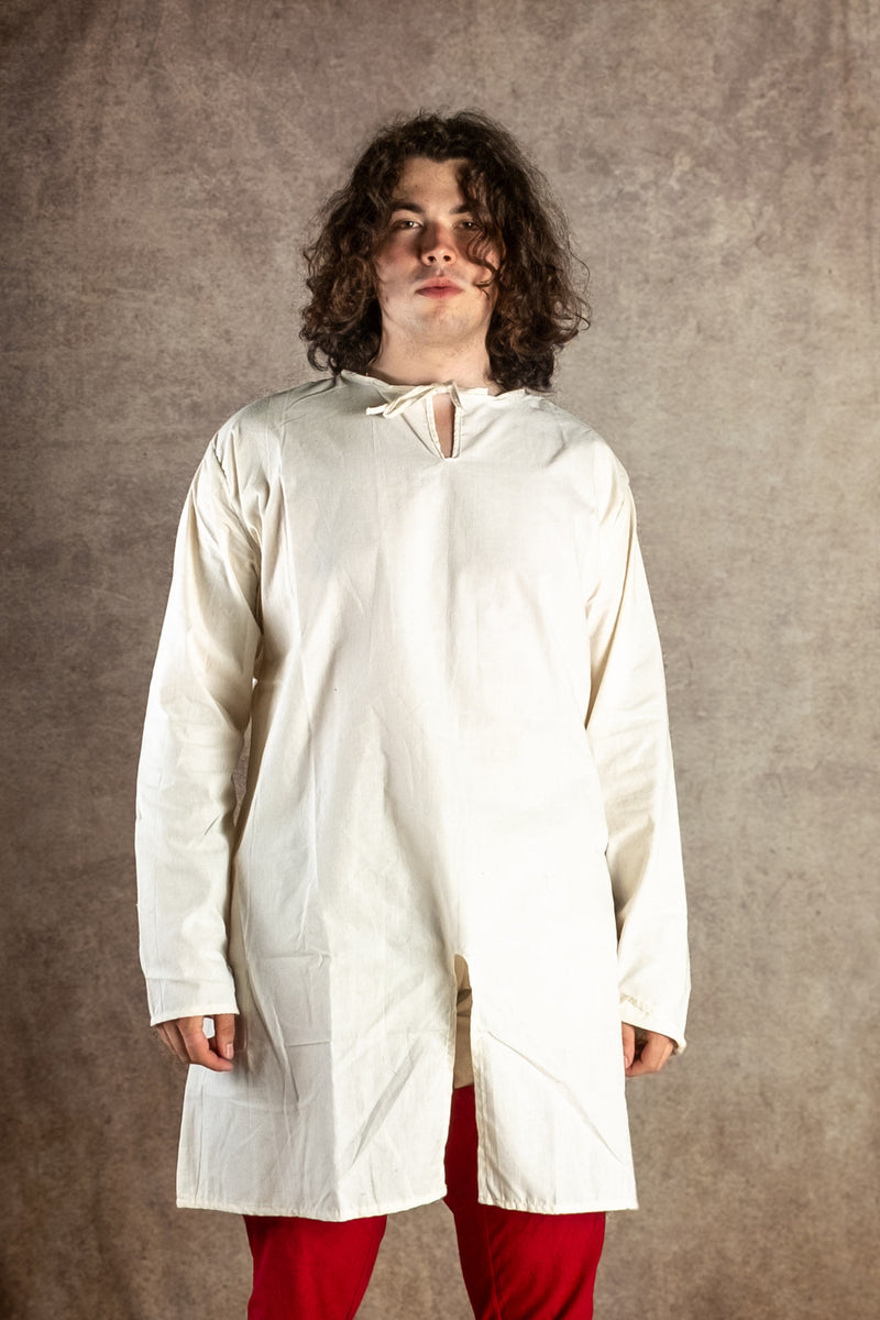 Tuniek Wolfram dun katoen creme