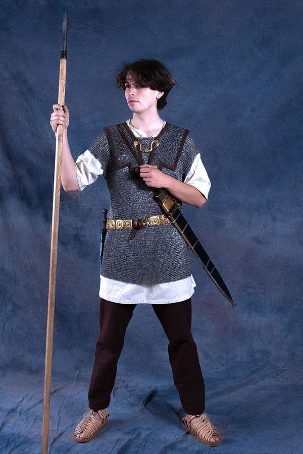 Ondertuniek Yngvi korte mouwen, naturel