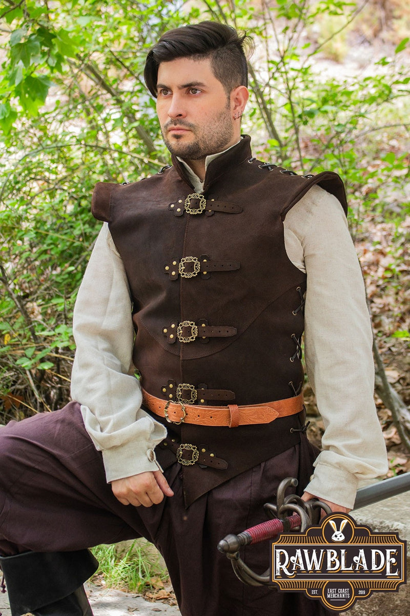 Diego Lederwams, braun 