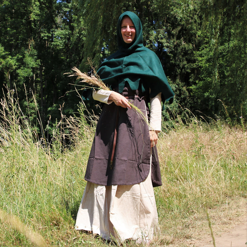 Laine chaperon, vert 