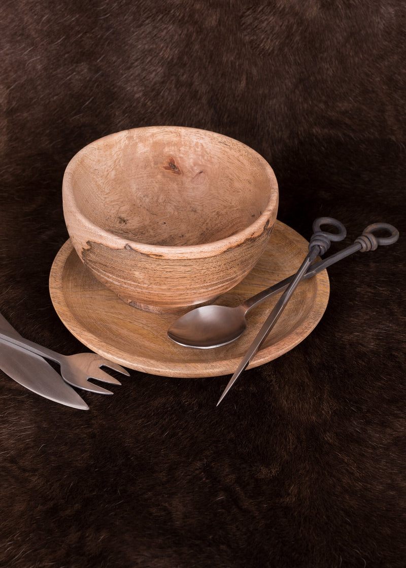 Middeleeuwse bestekset roestvrij staal