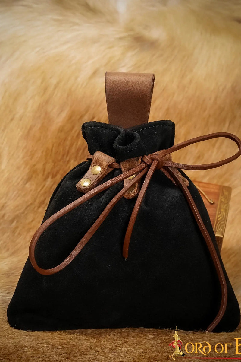 Middeleeuwse buidel Amelyn, zwart