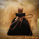 Middeleeuwse buidel Amelyn, zwart