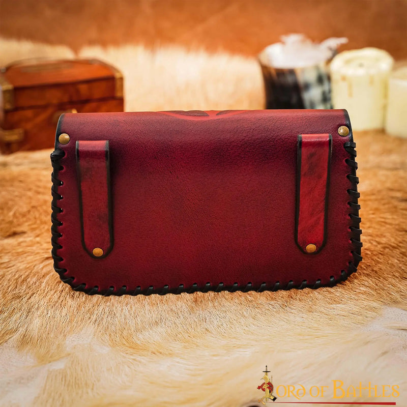 Viking sac avec Valknut, vert 