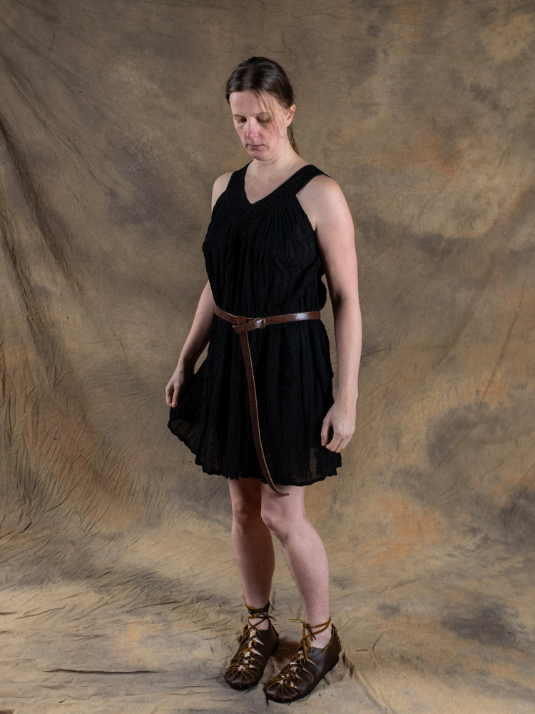 Godinnen Jurk Hera, kort, zwart