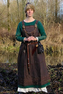 Hangeroc Alva, vissegraatmotief, bruin