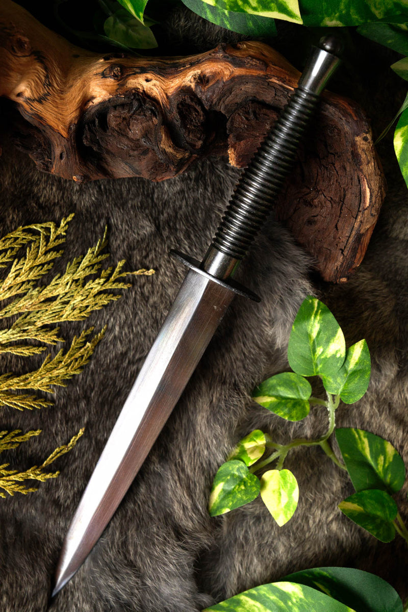 Boot dagger, semi-scherp