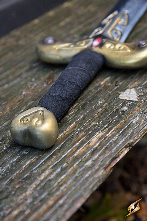 LARP sværd ædelsten 60 cm 