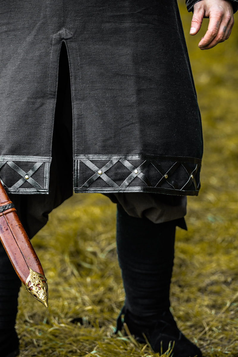 Viking tunika farulfr, sort
