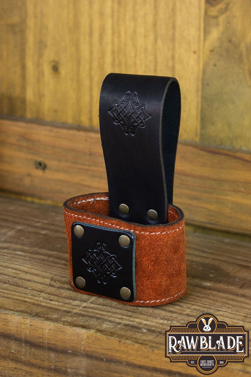 Wanderhalter - Orange, schwarz