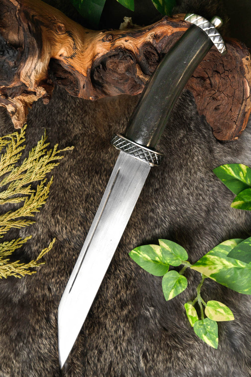 Mörk kortsax, halvvass 