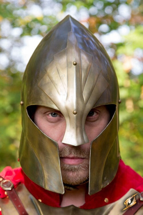 Hełm ilumin, brązowy