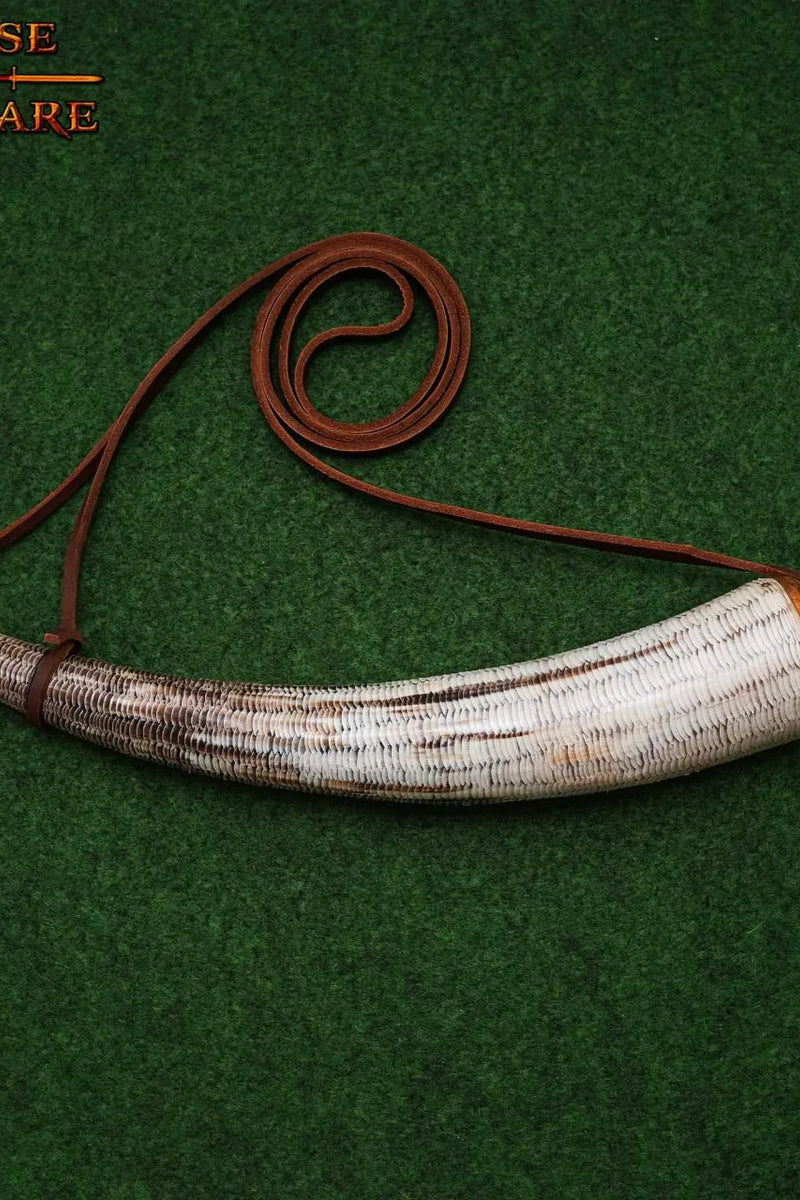 Gegraveerde kruithoorn