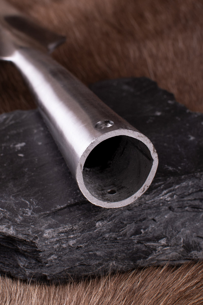 pointe de lance médiévale, env. 33 cm, semi-tranchant 