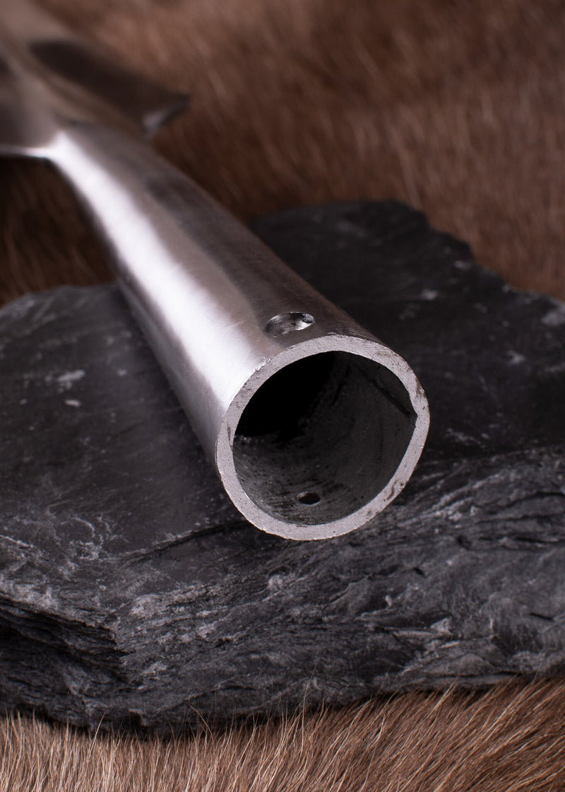 punta di lancia medievale, ca. 33 cm, semi-affilata 