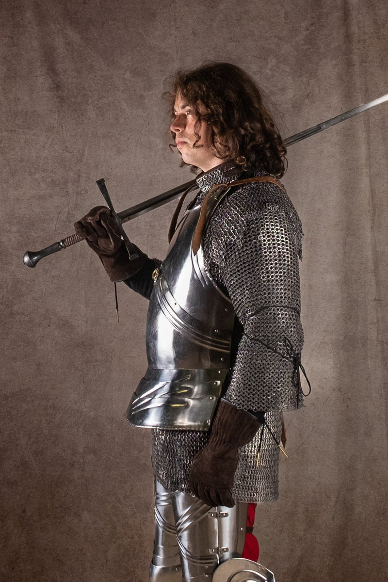 15e eeuwse Gotisch borstkuras, 1.6 mm