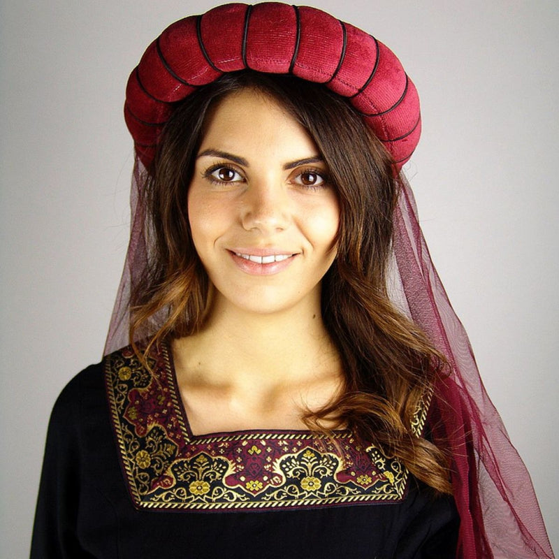 Garland for ladies, red