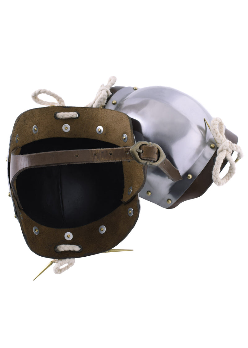 Poleyns de acero, rodilleras, 1.6 mm 