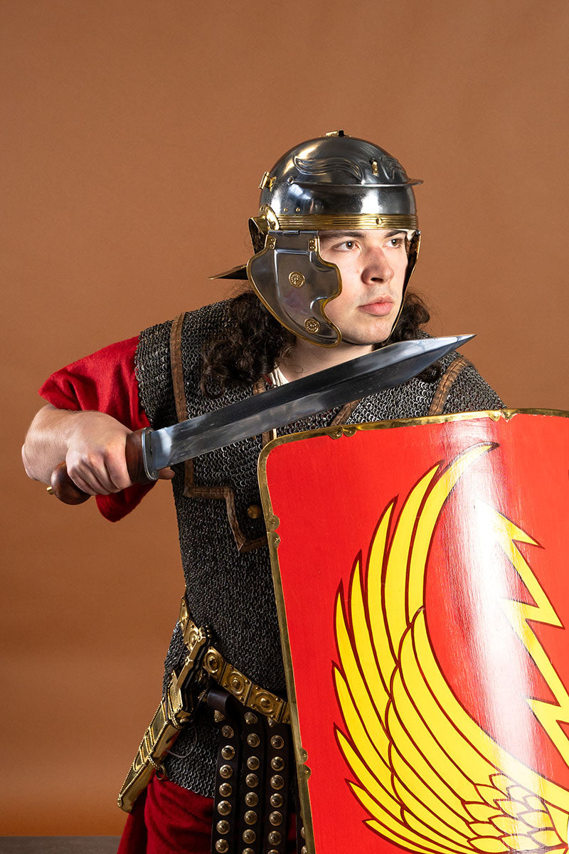 Imperiale Gallische galea F, Vesontio, Weisenau, 1.3 mm