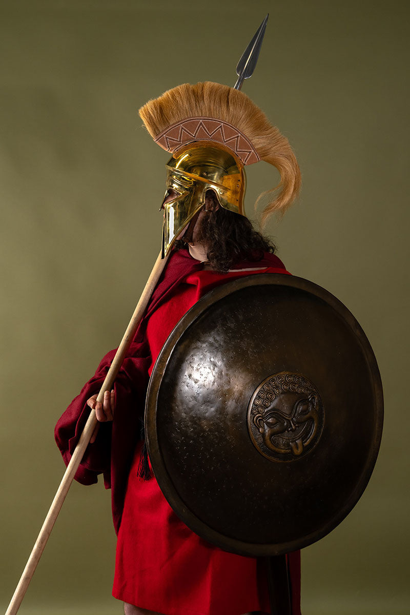 Casco corintio con penacho del yelmo, 1.3 mm 