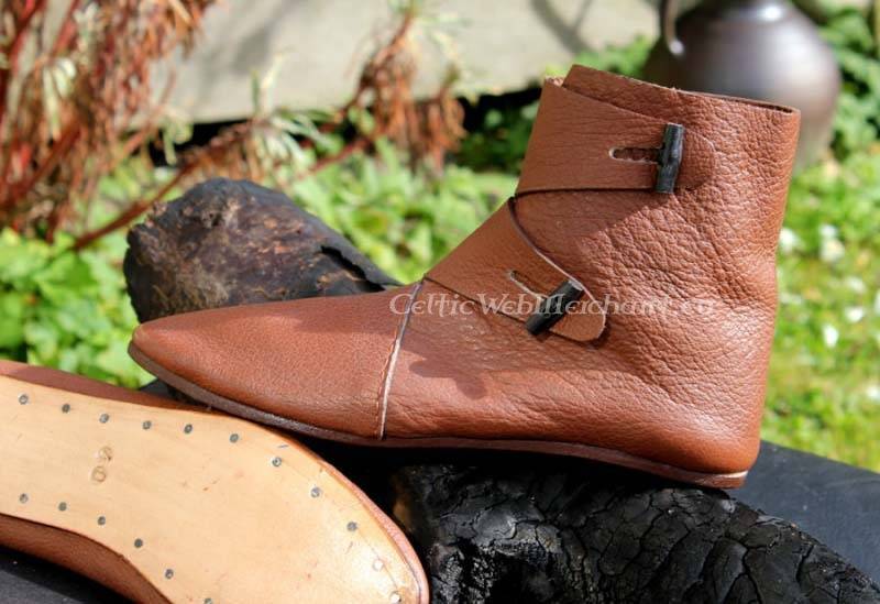Vikingschoenen Jorvik, bruin