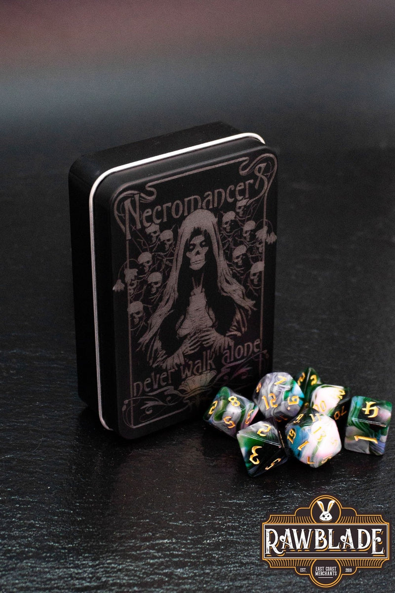 Dobbelstenenset - Necromancers