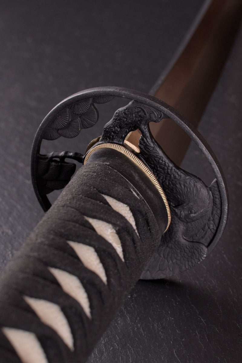 Greifvogel Katana, Shinogi Zukuri, scharf 