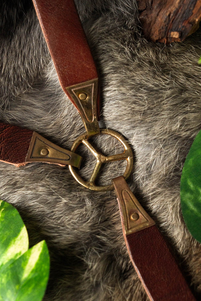 Viking seax Thingvellir, damascus steel, semi-sharp