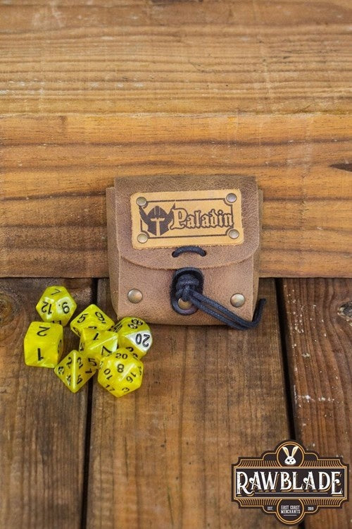 Dice bag met set dobbelstenen Paladin