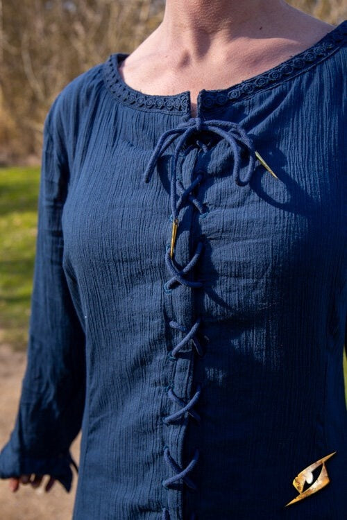 Cottehardie Isobel, bleu 