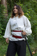 Tweedelige zwaardriem, rood