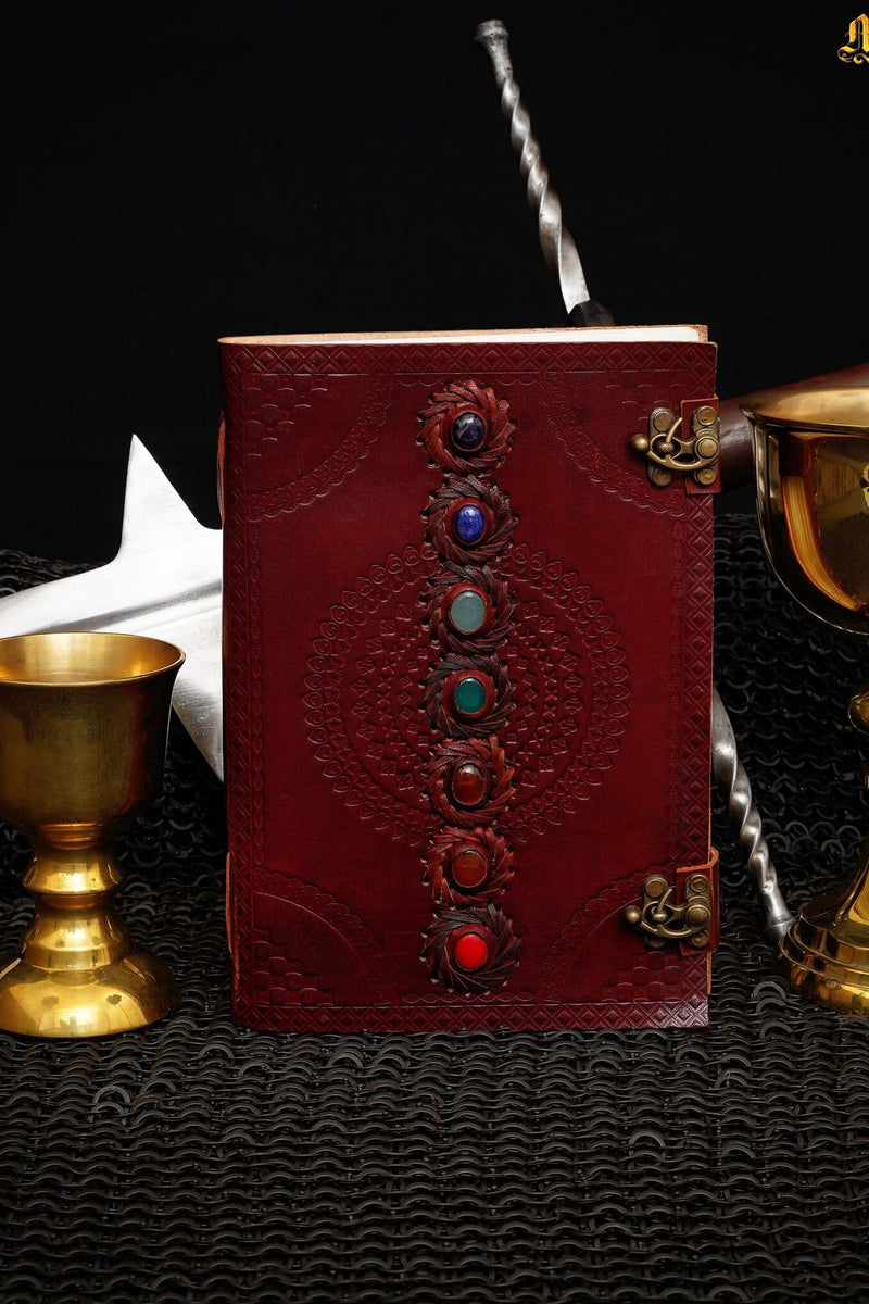 Sevenstone leren notitieboek