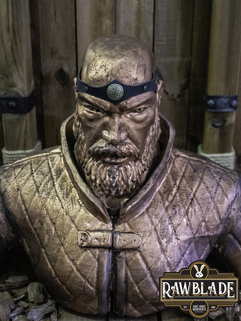 Illunion Pannband - Svart, läder 