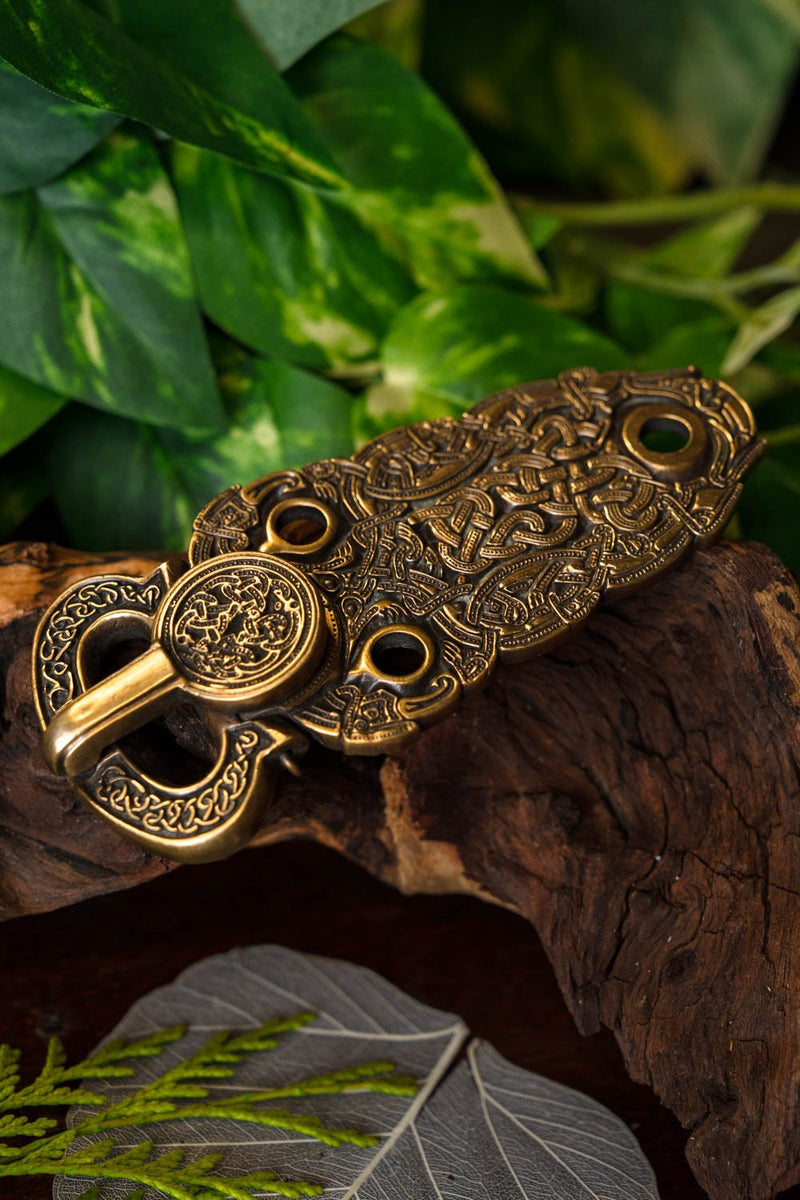 Sutton Hoo bältesspänne, mässing 