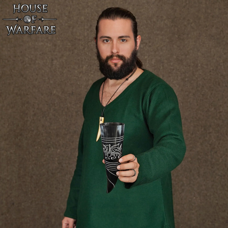 Welshe drinkhoorn, Y Ddraig Goch