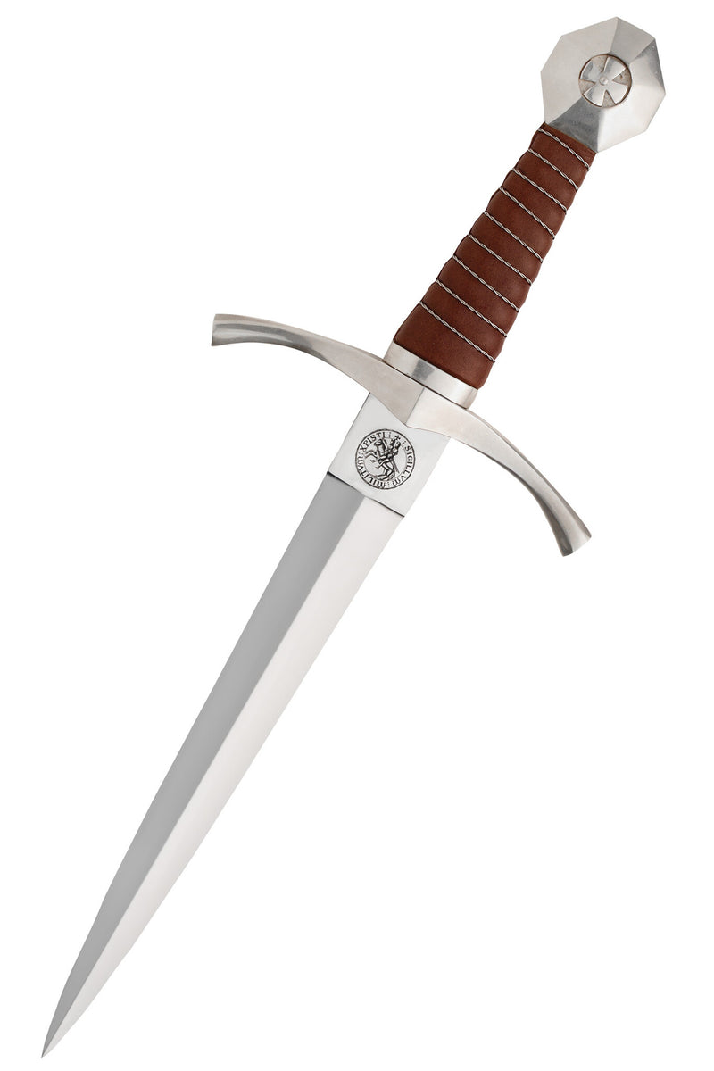 Middeleeuwse dolk tempelierszegel, semi-scherp