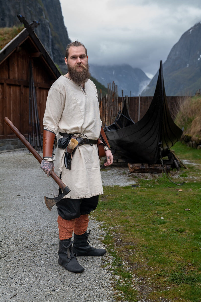 Tuniek met authentieke zoom, crème