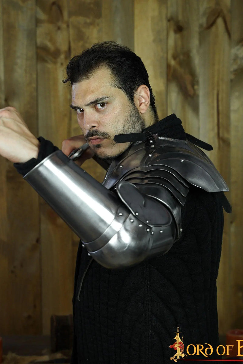 15th century arm armor, vambraces, 1.6 mm